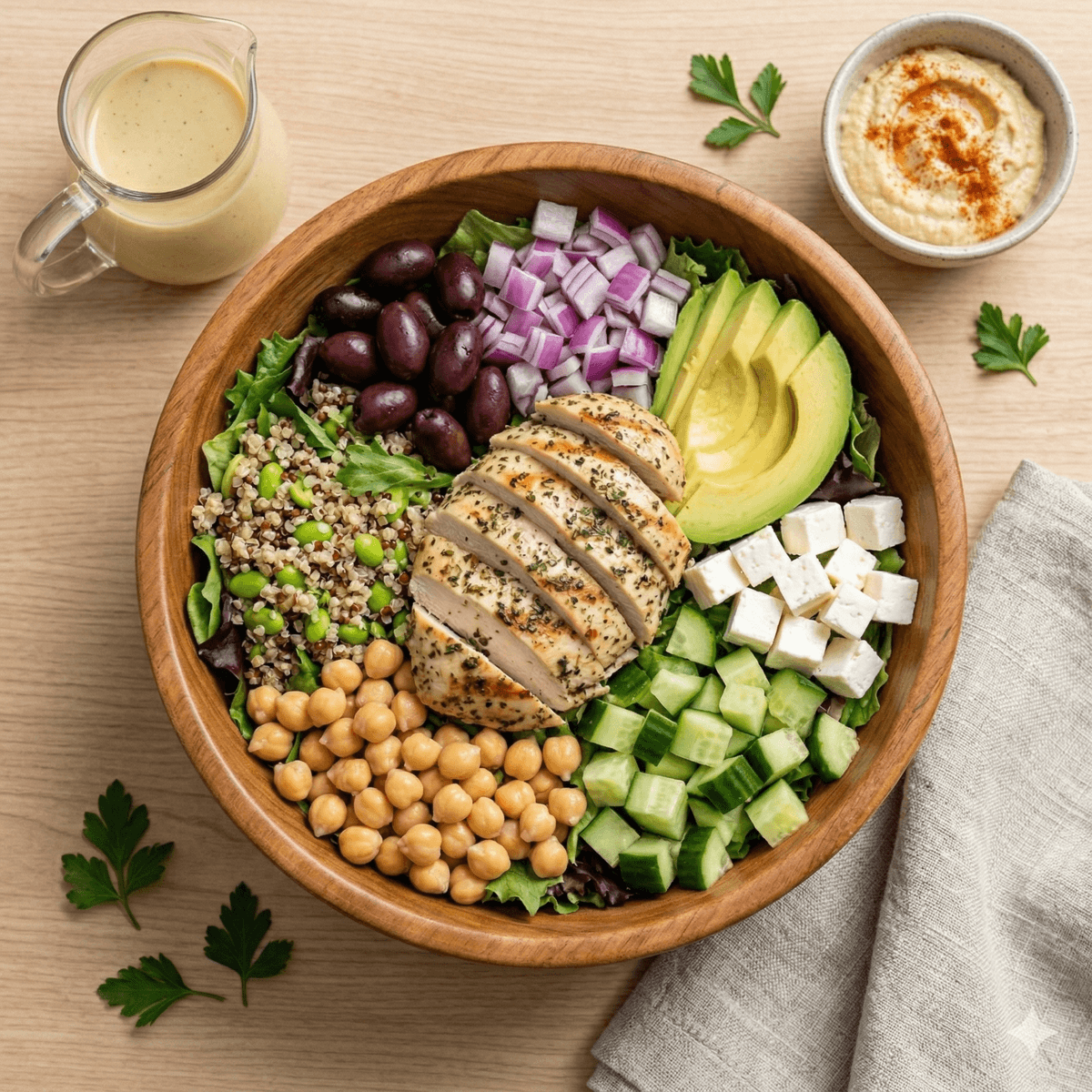 Mediterranean Chicken Salad