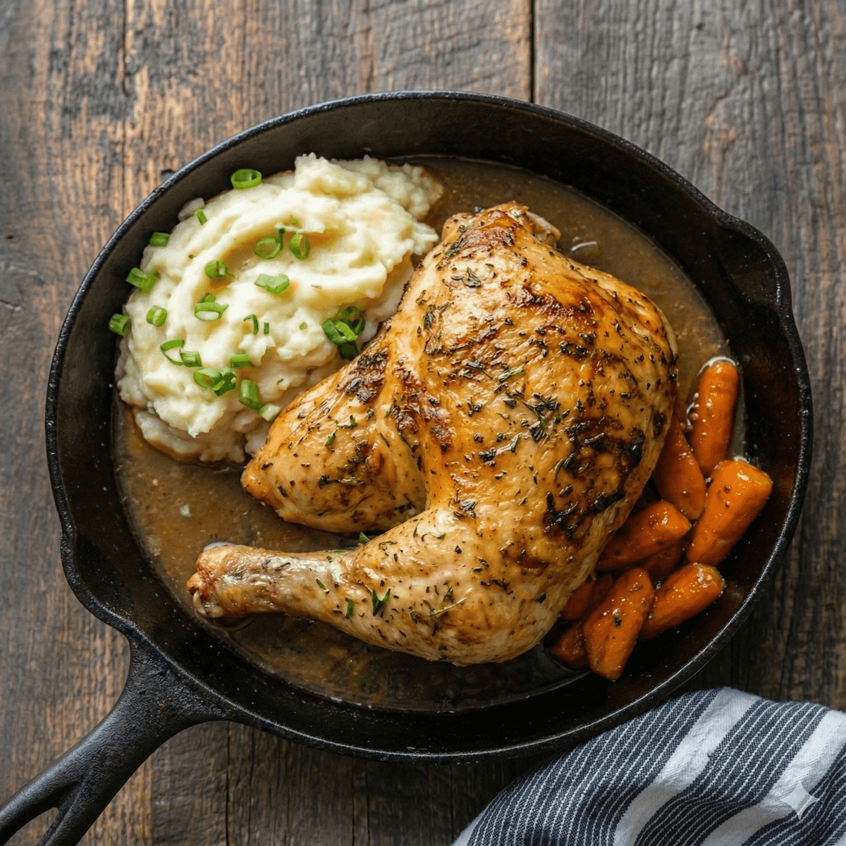 Rotisserie Chicken Plate